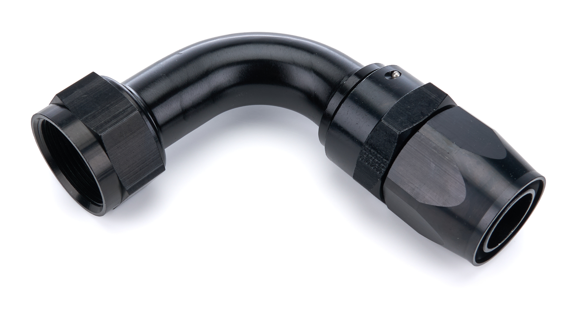 FRAGOLA 20an 90-Degree Hose End Black 109020-BL