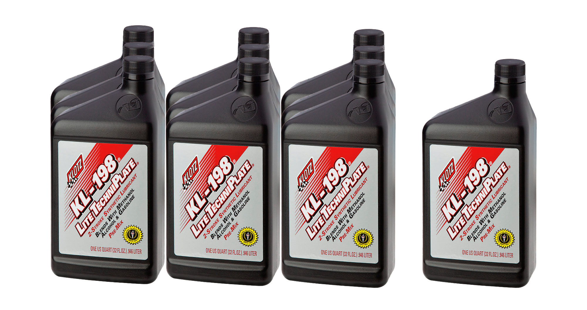 KLOTZ SYNTHETIC LUBRICANTS KL-198 Lite TechniPlate Case 1 Quart KL-198