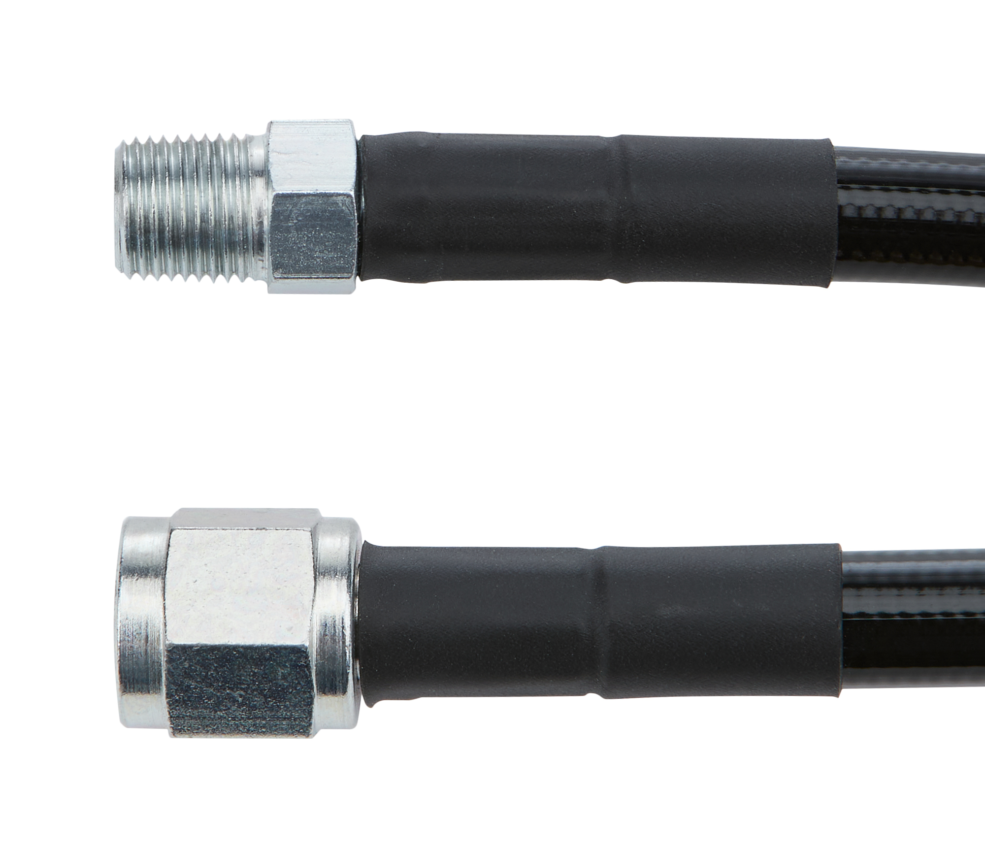 ALLSTAR PERFORMANCE Coated Braided Line 28in #4Hose -4Str/ 1/8in ALL48445-28