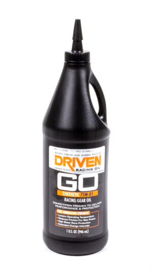 DRIVEN RACING OIL Racing Gear Oil 75w85  1 Qt Bottle Synthetic 00830