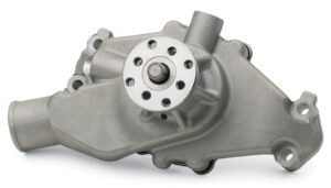 PROFORM SBC Aluminum Water Pump Short Satin Finish 68245