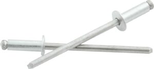 ALLSTAR PERFORMANCE 1/8in Alum Rivet Silver 500Pk  1/8in-1/4in ALL18190