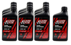 KLOTZ SYNTHETIC LUBRICANTS Pure Estorlin Synthetic Oil 20w50 Case 10×1 Qt KE-950