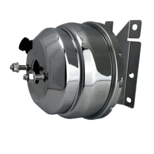 LEED BRAKES 73-91 GM P/U Brake Booster 8in Dual Chrome PBKT6011