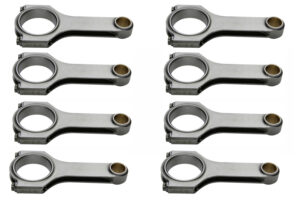 EAGLE SBF 4340 Forged H-Beam Rods 5.400 w/2.123 Pin CRS5400S3D