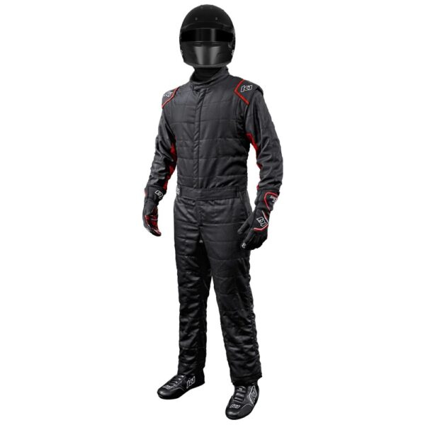 K1 RACEGEAR Suit Outlaw 5X-Large Black / Red SFI 3.2A/5 20-OTL-NR-5XL