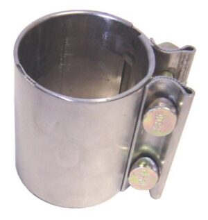 PYPES PERFORMANCE EXHAUST 2.5in Band Clamp Butt Connect HVC65