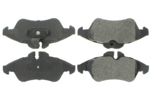 CENTRIC BRAKE PARTS Premium Semi-Metallic Br ake Pads with Shims and 300.095