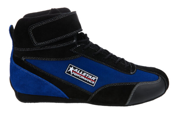 ALLSTAR PERFORMANCE Driving Shoes Black/Blue SFI3.3/5 Pro Series 8.0 ALL918224