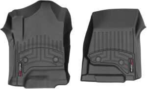 WEATHERTECH Black Front FloorLiner f or Vinyl Floors Chevrole 449651V