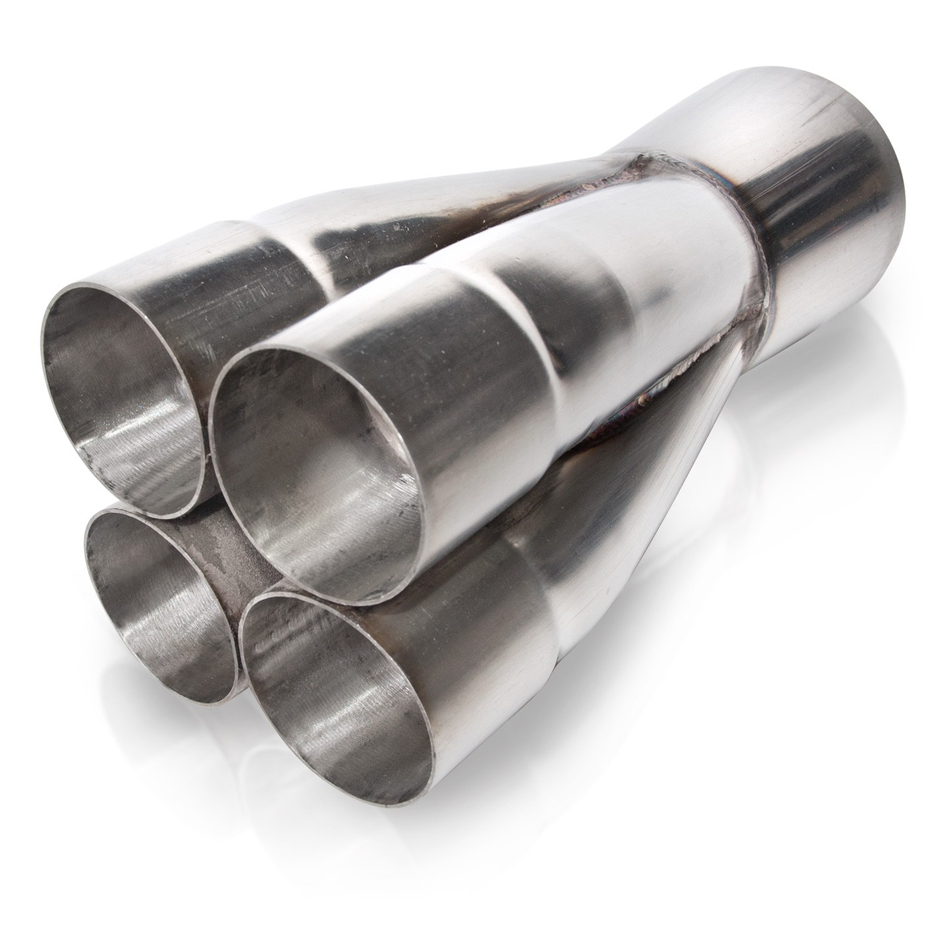 STAINLESS WORKS Merge Collector 2-3/8in Primaries 4-1/2in Outlet MCLC4238-450