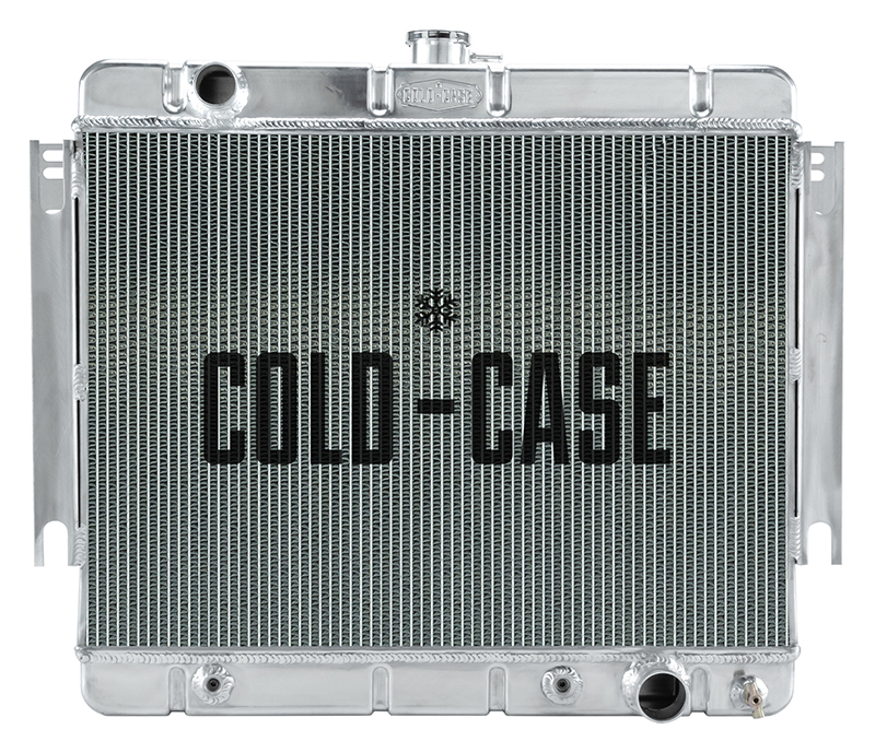 COLD CASE RADIATORS 66-68 Impala Radiator Dual 12in Fans CHI566AK