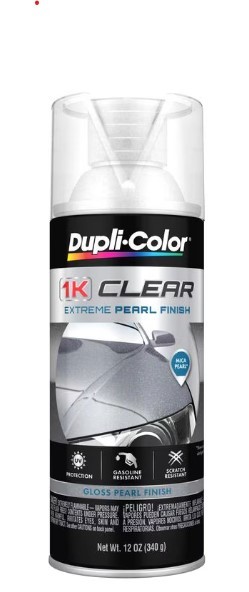 DUPLI-COLOR/KRYLON 1K Extreme Clear Coat Gloss Pearl Finish 12oz 1KCP