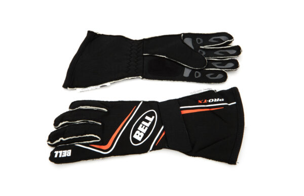 BELL HELMETS Glove PRO-TX Black/Org Medium SFI 3.3/5 BR20052