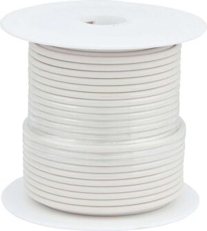 ALLSTAR PERFORMANCE 14 AWG White Primary Wire 100ft ALL76552