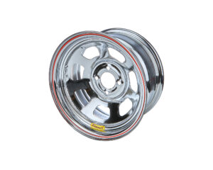 BASSETT Wheel 14×7 D Hole 4x 100MM 3in Chrome 47SH3C