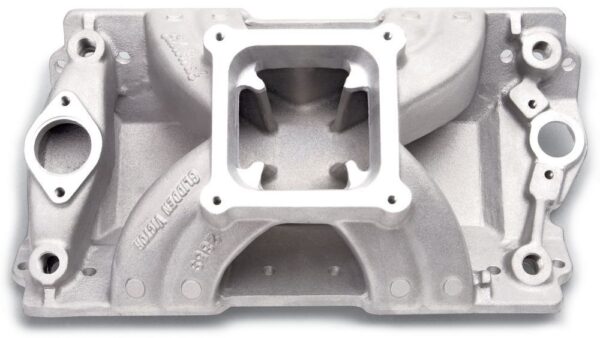 EDELBROCK SBC Victor Manifold – Glidden 18 Degree 2859