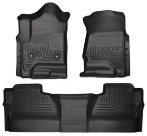HUSKY LINERS 15-   GM 2500HD Crew Cab Floor Liners Black 98231