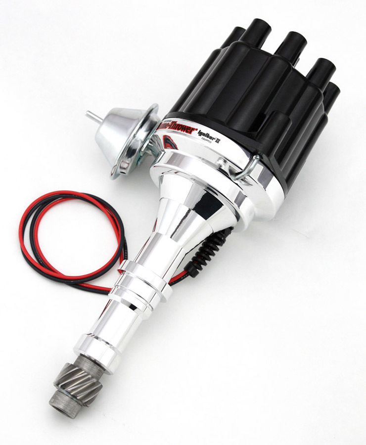 PERTRONIX IGNITION Buick Billet Distributor – V8 Black Cap D151700
