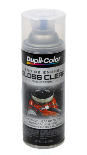 DUPLI-COLOR/KRYLON Clear Engine Paint 12oz DE1636