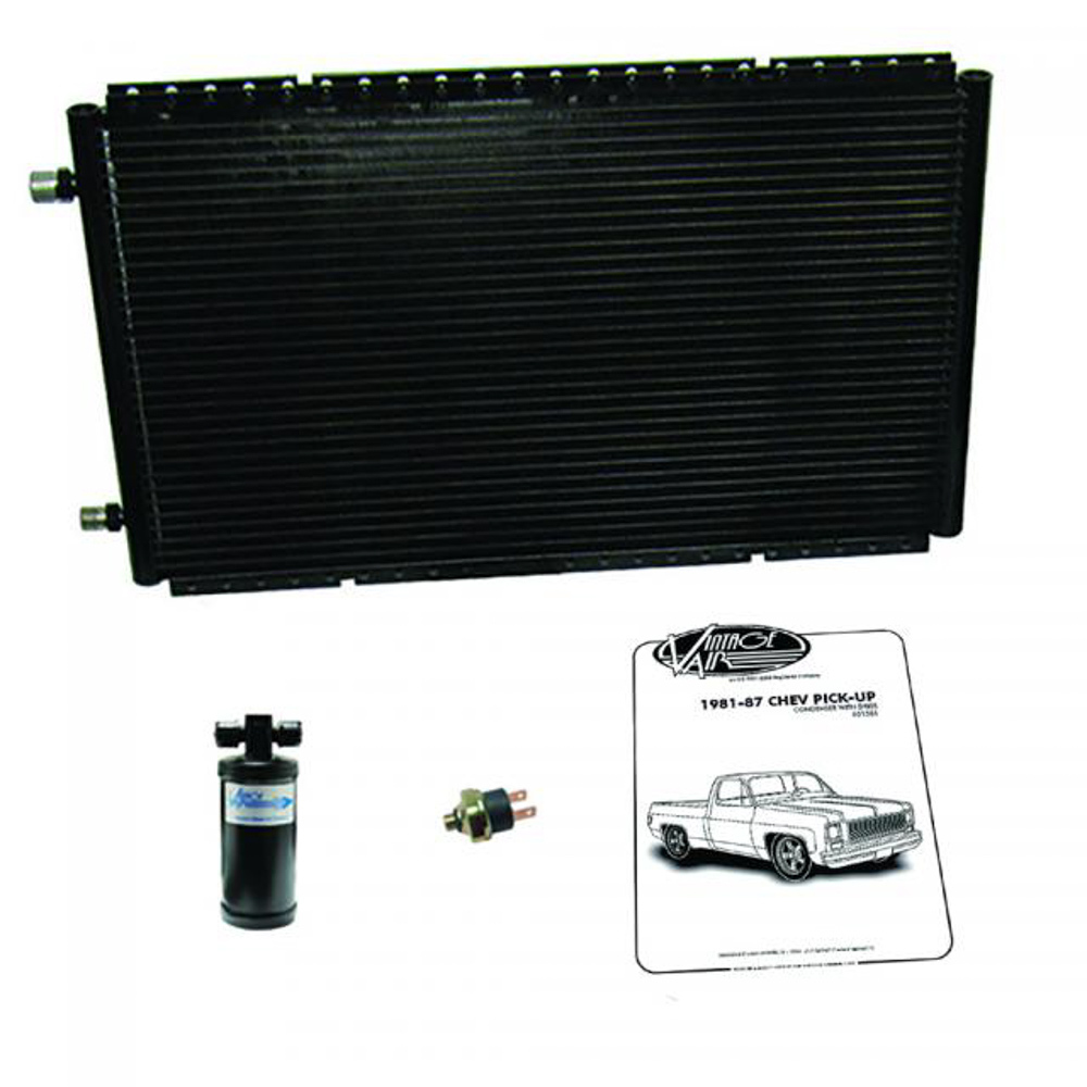 VINTAGE AIR Condensor w/Drier 81-87 GM P/U 021581