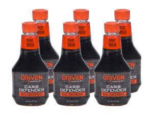 DRIVEN RACING OIL Carb Defender – Race Con centrate Case 6 x 6 oz. 70044-6