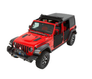 BESTOP Sunrider Hardtop 18-   J eep Wrangler Black Twill 52454-17