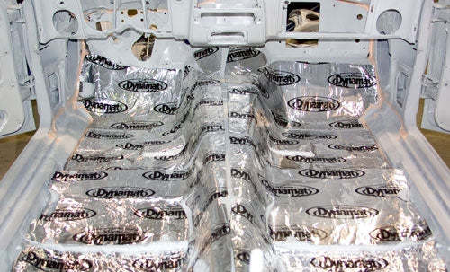 DYNAMAT 67-69 Camaro Floor Kit Custom Cut XGM F1 F