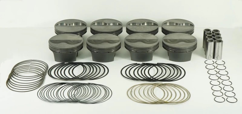 MAHLE PISTONS SBC Powerpak FT Piston Set 4.155 Bore -9cc 197753355