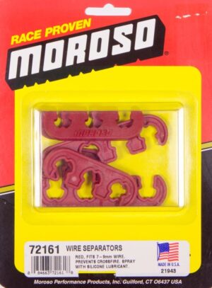 MOROSO Red Spark Plug Wire Separator 72161