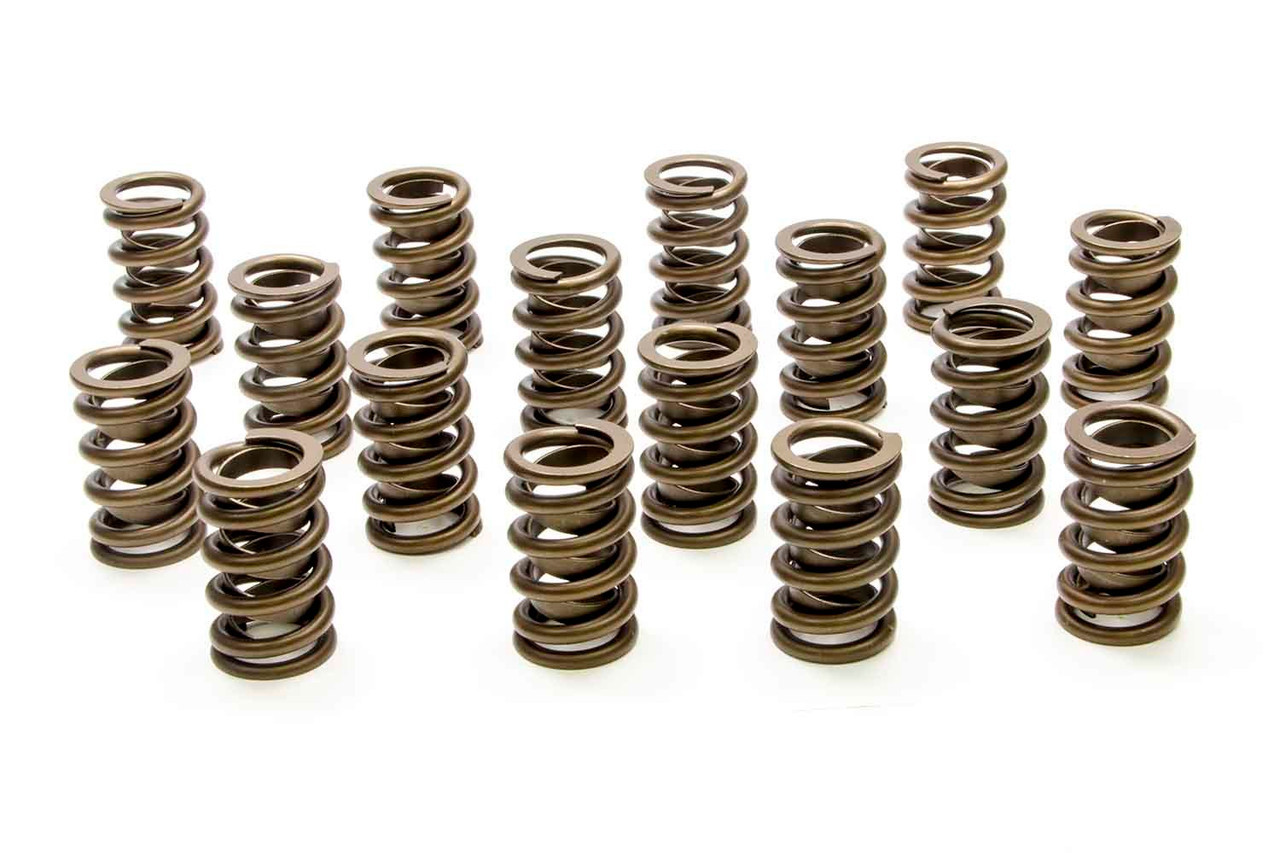 PAC RACING SPRINGS 1.244 Single Valve Springs w/Damper (16) PAC-1200-16