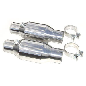 PYPES PERFORMANCE EXHAUST Catalytic Converter Kit Pair 2.5in Hi Flow CVM11K