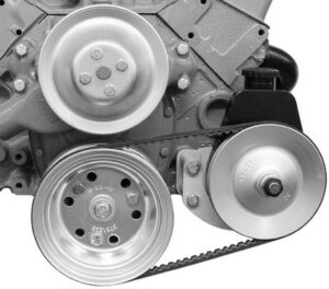 ALAN GROVE COMPONENTS Power Steering Pump Mt. SBC Short Pump 400L