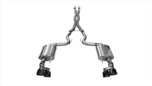 CORSA PERFORMANCE Exhaust Cat-Back – 3.0in Dual Rear Exit 14337BLK