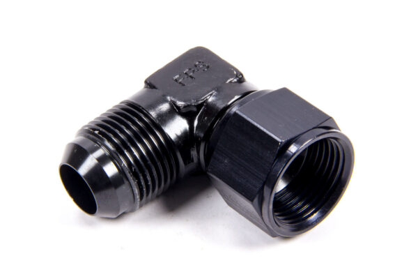 FRAGOLA #12 Female Swivel – Male 90 Degree Fitting Black 498106-BL