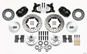 WILWOOD HD Front Brake Kit 62-72 A Body Drum Spindle 140-11022-D
