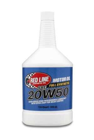 REDLINE OIL 20W50 Motor Oil 1 Qt. RED12504