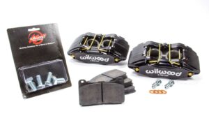 WILWOOD Caliper & Pad Kit Front Honda/Acura Black 140-13029