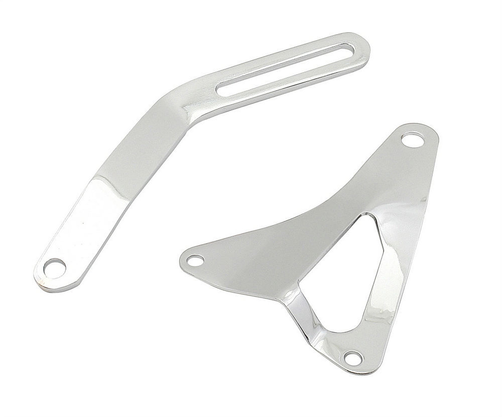 MR. GASKET SBF Chrome Alternator Bracket 5185