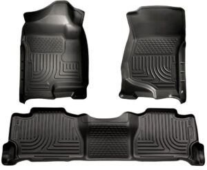 HUSKY LINERS 07-14 Tahoe Floor Liners Black 98251