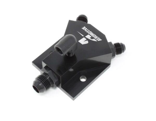 AEROMOTIVE Fitting Kit Y-Block 1x 6an  2x 6an  1/8-NPT 65607
