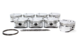 SPORTSMAN RACING PRODUCTS SBF Flat Top Piston Set 4.030 Bore 140689