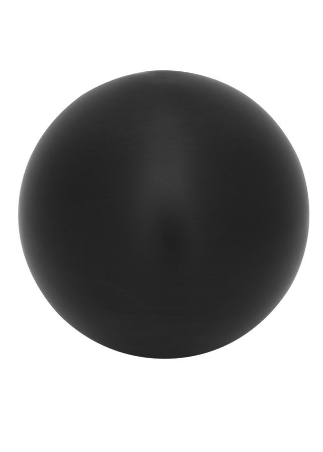 LOKAR 2in Shift Knob Solid Round Black SK-6913