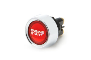 QUICKCAR RACING PRODUCTS Switch Lighted Push Button Red 50 Amp 50-515