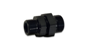 VIBRANT PERFORMANCE -10 ORB Male to Male Uni on Adapter – Anodized Bl 16984