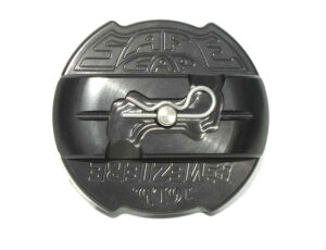 MEZIERE 16lb. Safecap Radiator Cap – Black Anodized WCC301