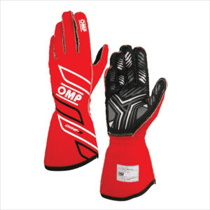 OMP RACING, INC. ONE-S GLOVES my2025 FIA 8856-2018 RED SZ. XL IB0-0778-A01-061-XL