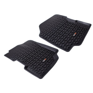 RUGGED RIDGE Floor Liners Front Black 76-95 Jeep CJ5/CJ7/C 12920.21