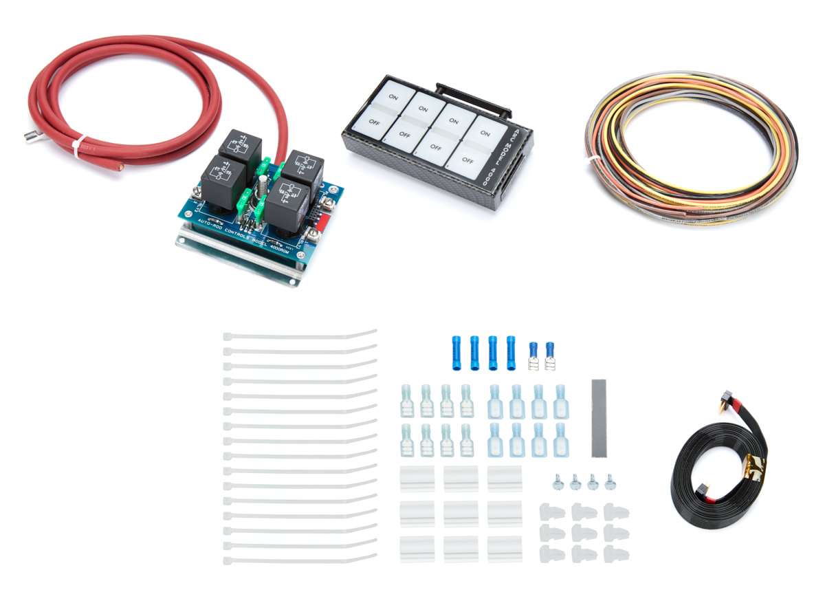 AUTO ROD CONTROLS 4 Switch Overhead Control Module C/F Fin. 4003R