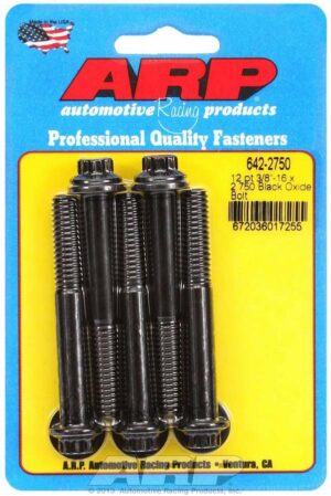 ARP Bolt Kit – 12pt. (5) 3/8-16 x 2.750 642-2750